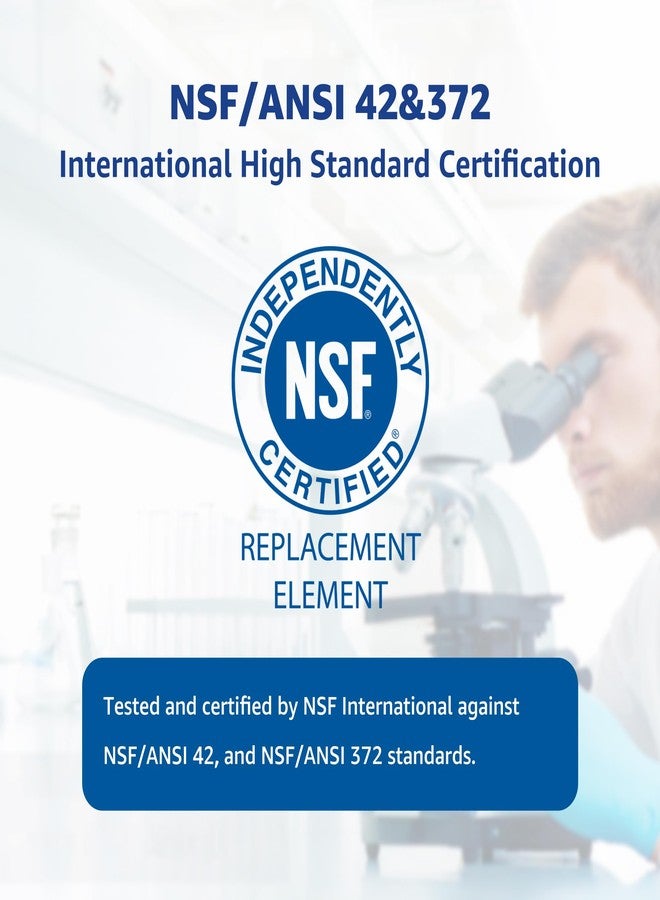 Overbest NSF Certified Water Filter, Replacement for Pur® Faucet Water Filter, All PUR®, PUR®PLUS Faucet Filtration Systems(Pack of 3) - Image 2